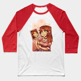 Gemini - Zodiac Girls Baseball T-Shirt